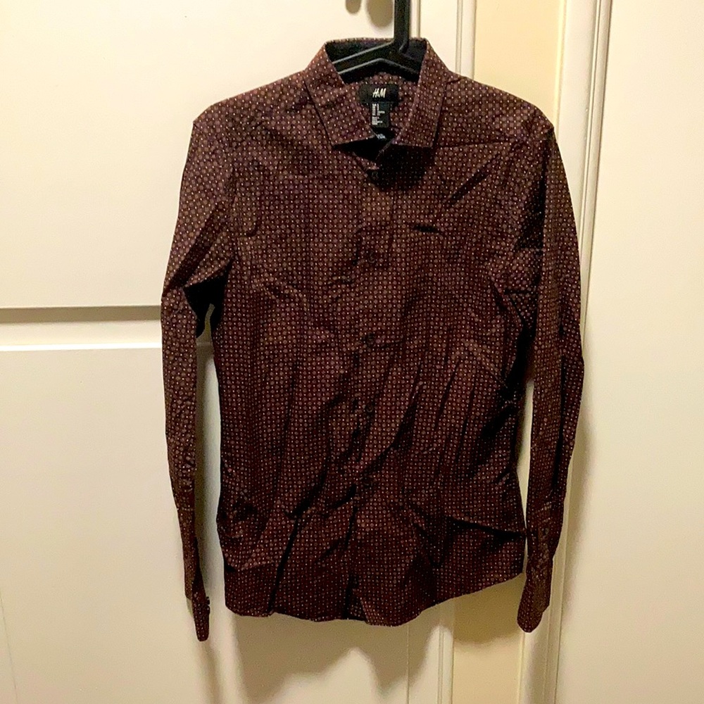Men’s long sleeve dress shirt